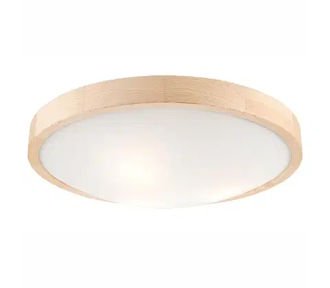 Svietidlá  Stropné svietidlo NATURAL SLIM 3xE27/60W/230V ø 47 cm borovica LD-PD-8.3 SOSNA