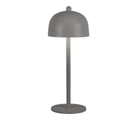 Lampy  LED stmievateľná dobíjacia stolná lampa LED/1W/5V 3000-6000K 1800 mAh sivá 7987
