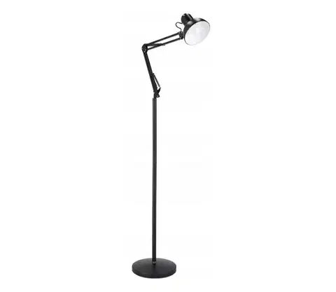 Lampy SmartLED Stojacia lampa 1xE27/40W/230V čierna 1243