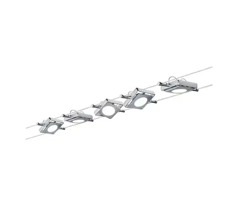 Svietidlá Paulmann 94108 - SADA 5xLED/4,3W Bodové svietidlo MAC 230V matný chróm 94108