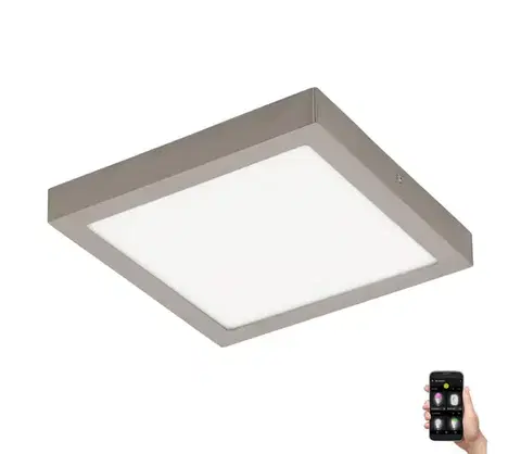 Svietidlá Eglo 33211 - LED RGBW Stmievateľné stropné svietidlo FUEVA LED/24W/230V 33211