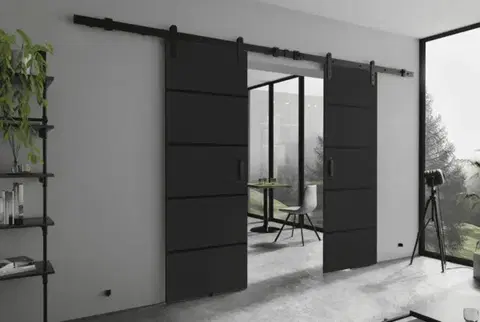 Posuvné dvere KIER Posuvné dvere LORNI PLUS DUO | 212 cm Farba: Grafit