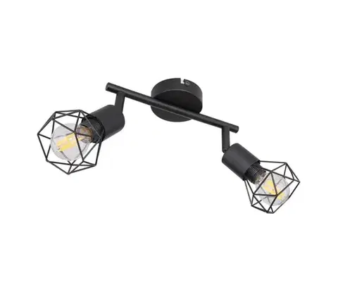 Svietidlá Globo 54802S-2 - Bodové svietidlo XARA 2xE14/40W/230V 54802S-2