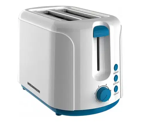 Predlžovacie káble Heinner TP-750BL - Hriankovač s dvoma štrbinami 750W/230V biela/modrá TP-750BL