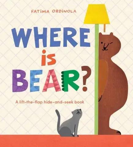 Leporelá, krabičky, puzzle knihy Where Is Bear? - Fatima Ordinola