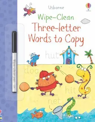 V cudzom jazyku Wipe-Clean Three-Letter Words to Copy - Jane Bingham