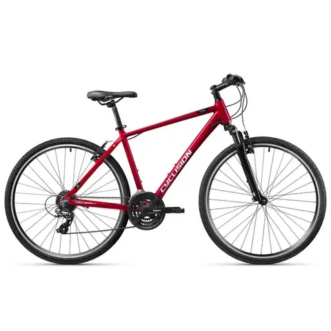 Bicykle Pánsky crossový bicykel Cyclision Zodin 5 MK-II 28" Red Soul - M/S (17", 150-170 cm)