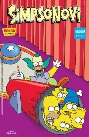 Komiksy Simpsonovi 10/2025 - Kolektív autorov