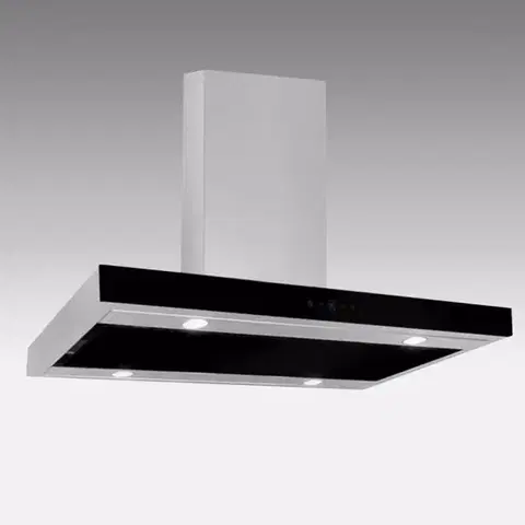 Ostrovčekové digestory Digestor WK-9 Isla Feniks Glass 90 čierna