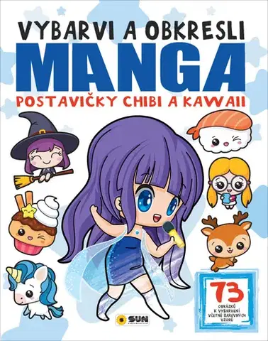 Kreslenie, maľovanie Manga postavičky Chibi a Kawaii