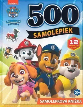 Nalepovačky, vystrihovačky, skladačky Labková patrola - 500 Samolepiek
