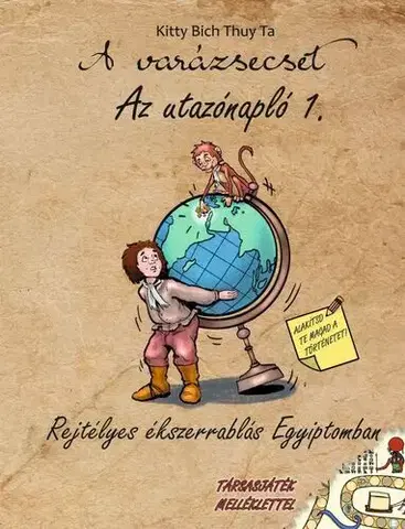 Dobrodružstvo, napätie, western Az utazónapló 1: A varázsecset - Kitty Bich Thuy Ta