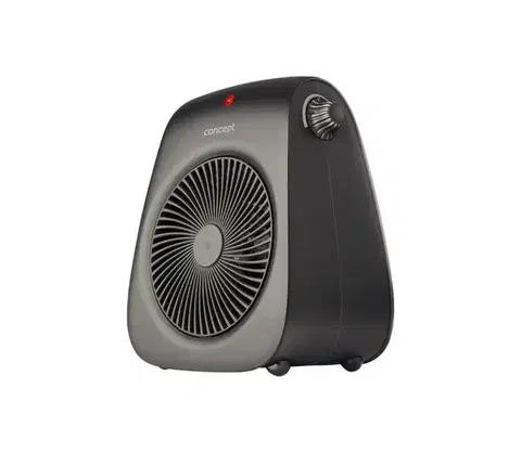 Ventilátory Concept vt7041 - látor s ohrievacím telesom 1000/2000 W/230 V, čierny vt7041
