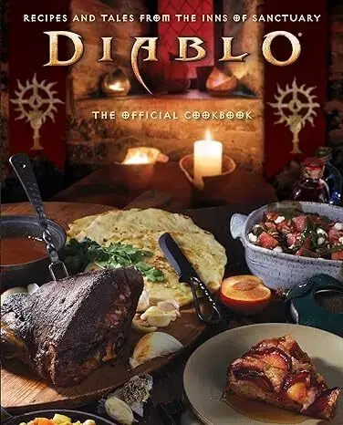 Kuchárky - ostatné Diablo: The Official Cookbook - Andy Lunique,Rick Barba