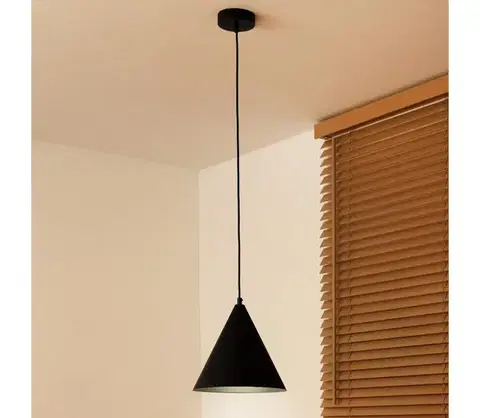 Svietidlá  - Závesný luster IRONLINE 1×G9/3W/230V, priemer 25 cm, čierny 70613