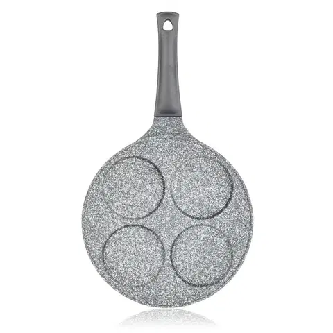 Panvice Banquet Panvica na 4 lievance s nepriľnavým povrchom Granite Grey, pr. 26 cm