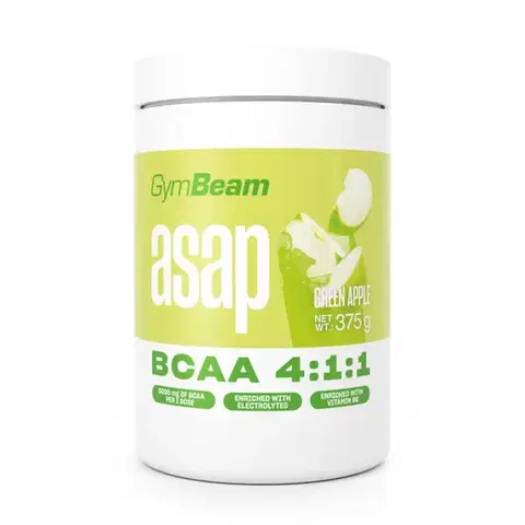 BCAA GymBeam ASAP BCAA zelené jablko