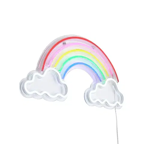 Nástenné osvetlenie Neónová nástenná lampa viacfarebná vrátane LED - Rainbow