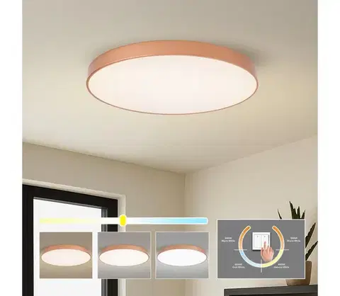 Svietidlá BRILAGI - LED stropné svietidlo POOL LED/100W/230V 3000/4000/6000K priemer 80 cm bronzové BRI1052