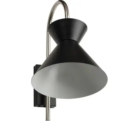 Svietidlá Osram - Nástenné svietidlo DECOR WAIST 1xE27/40W/230V čierne 4058075846784