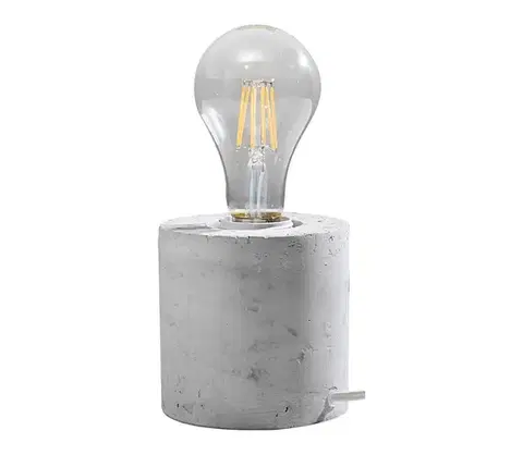 Lampy  Stolná lampa SALGADO 1xE27/60W/230V betón SL.0680