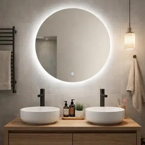 Zrkadlá s osvetlením Zrkadlo LED FI60 + dotykový spínač