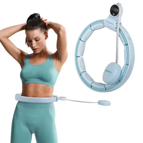 Ostatné fitness náradie Masážna obruč inSPORTline Weight Hoop Flex 69-117,5 cm