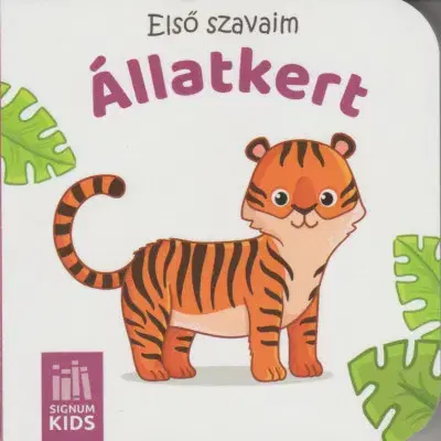 Leporelá, krabičky, puzzle knihy Első szavaim - Állatkert