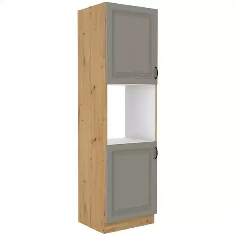 Kuchynské skrinky stojace Kuchynská skrinka Stilo claygrey/artisan 60dp/210 2f