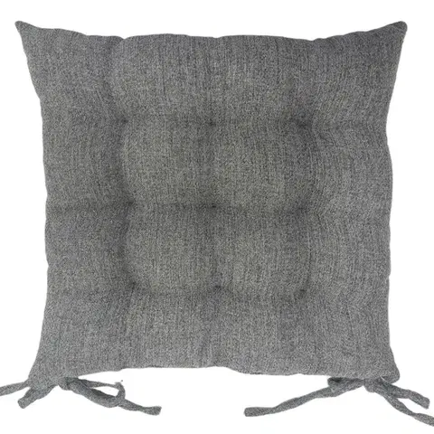 Bytový textil Poduška na stoličku PB2573 40x40 cm 5 tmavohnedá