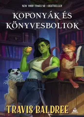 Sci-fi a fantasy Koponyák és könyvesboltok - Travis Baldree