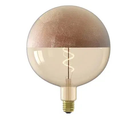 Žiarovky  Stmievateľná LED žiarovka s vrchným krytom FILAMENT G200 E27/4W/230V 1800K medená 8712879155812