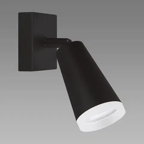 Lampy do obývačky Nástenné svietidlo SANA GU10 1D čierne 04142 LS1