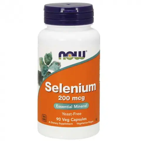 Ostatné minerály NOW Foods Selenium 200 mcg