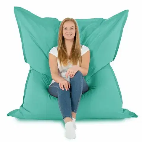 Sedacie vaky a kocky Sedací vak outdoor XXL TiaHome - Žltá