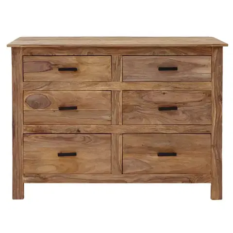 Komody Komoda Rami 120x90x45 indický masív palisander