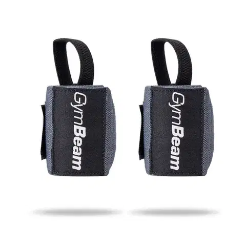 Bandáže na cvičenie GymBeam Bandáže na zápästia FIRM dark grey