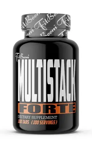 Komplexné vitamíny Multistack Forte - FitBoom 100 tbl.