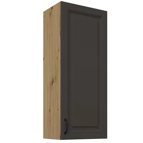 Kuchynské skrinky visiace Skrinka do kuchyne Stilo grafit matná/artisan 45G-108 1F