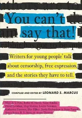 Literárna veda, jazykoveda You Cant Say That! - Leonard S. Marcus
