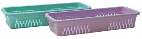 Košíky úložné MAKRO - Košík 33x12x6cm, umelá hmota