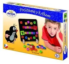 Spoločenské hry DETOA Počítame s Krtkom