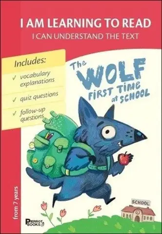 V cudzom jazyku Wolf First Time at School - Peter S. Milan