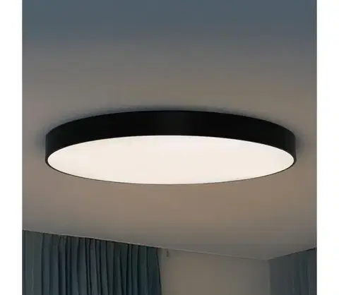 Svietidlá  LED stropné svietidlo LED/200W/230V 3000/4000/6500K pr. 100 cm čierna CL7133