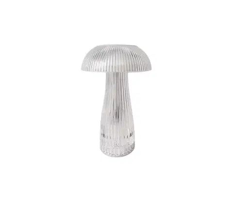 Lampy  LED Stmievateľná dobíjacia stolná lampa LED/1W/5V 3000-6000K 1800 mAh číra 7894