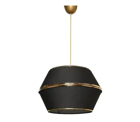 Svietidlá  Luster na lanku ESCAPE 1xE27/60W/230V čierna 390FLH1635