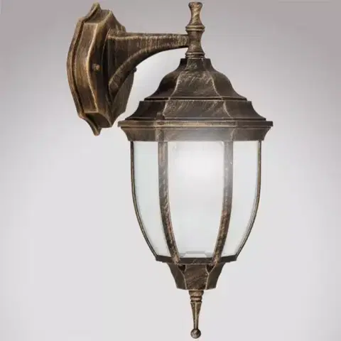 Vonkajšie rustikálne svietidlá Nástenná záhradná lampa Nizza 8451
