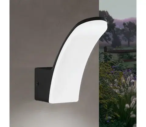 Záhradné lampy Eglo 98148 - LED Vonkajšie nástenné svietidlo FIUMICINO LED/11W/230V IP44 98148