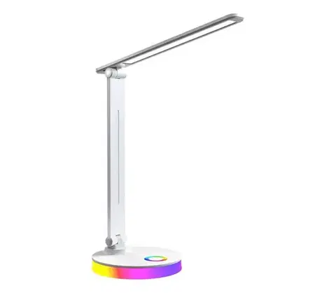 Lampy  LED RGBW Stolná lampa BRUNO LED/5W/5V 3000/4500/6000K biela ML1629