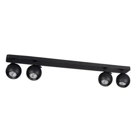 Lampy do obývačky Luster GALOBA 33681 Black LS4
